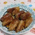 赤い電話's cooksnap of when they made ♡さつまいもの肉巻♡.