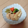 きらり流れ星's cooksnap of when they made 筍の穂先と枝豆がんもの煮物.