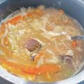 ゆかりりりー's cooksnap of when they made 絶品☆サバ缶の味噌汁.