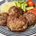 チビクウ's cooksnap of when they made 肉感しっかり♪肉厚しいたけの肉詰め.