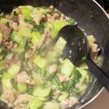 ゆきふるる's cooksnap of when they made お肉柔らか♪豚こまとチンゲン菜の炒め物.