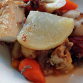 三兄弟の肝っ玉母さん's cooksnap of when they made 肉みそおでん@倉敷市学校給食.