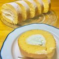 まゆー♪'s cooksnap of when they made 簡単★基本のミルクシフォンロールケーキ.