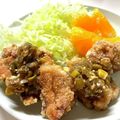 midomido1's cooksnap of when they made 油淋鶏ユーリンチー　サクサク食感プロ直伝.