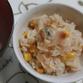 ユリとダンボ's cooksnap of when they made はまぐり酒蒸し残り汁とコーン炊き込みご飯.