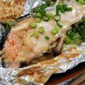 在宅勤務のおじさん's cooksnap of when they made 銀鮭のみそチーズホイル焼き.
