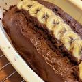gabgon51's cooksnap of when they made 簡単♡HMでチョコバナナパウンドケーキ.
