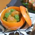 taruママ's cooksnap of when they made 柿のみぞれ胡瓜マリネ.