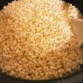 じゅ～ま～'s cooksnap of when they made 炊飯器で！玄米ご飯の炊き方.