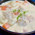 やよい・M's cooksnap of when they made 簡単！シーフードクラムチャウダー.