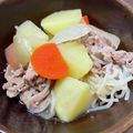 わのなの's cooksnap of when they made 白だしで本格肉じゃが♥.
