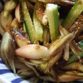rukac3po's cooksnap of when they made みょうがときゅうりの胡麻和え.