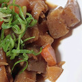 もっちぃ｡'s cooksnap of when they made ♡豚コマでもつ煮込み風♡.