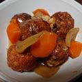 みかＰ's cooksnap of when they made 肉団子の和風あんかけ＊.