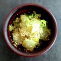 ひさかた's cooksnap of when they made 白菜のゴマたっぷり辛子醤油和え＊.