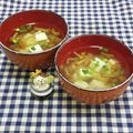 みかかめ's cooksnap of when they made なめこと豆腐のすまし汁.