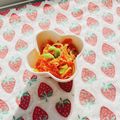 あやちん０８１６'s cooksnap of when they made 枝豆とにんじんのガーリック炒め.