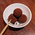 喜八＆Hacchi's cooksnap of when they made 驚天動地！きなこチョコ（糖質2.2g）.