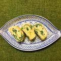 コムギ大好き's cooksnap of when they made 簡単♬ ほうれん草のお浸し入り卵焼き♬.