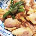 更夜飯店's cooksnap of when they made 野菜と鶏の照り焼き.