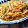 花時計咲いた's cooksnap of when they made 簡単焼きうどん.
