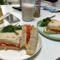 クックCLYJGF☆'s cooksnap of when they made ベトベトにならない①トマトのサンドイッチ.