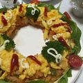 クックCLYJGF☆'s cooksnap of when they made ふわふわとろ～り　リースオムライス.