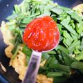 ♡マッキークッキング's cooksnap of when they made ニラと玉子だけの/ピリ辛・ニラ玉丼.