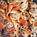 モモあき's cooksnap of when they made れんこんとにんじんのきんぴら.