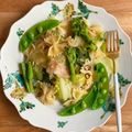 夢見る馬鹿's cooksnap of when they made 菜の花とキャベツの春パスタ.
