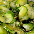 左官屋の奥さんです's cooksnap of when they made あっという間に♪キュウリのごま油和え♪.