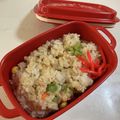 papikun's cooksnap of when they made 彩り鮮やか挽き肉チャーハン☆幼児食にも◎.