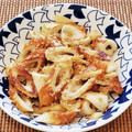 あーこ姐's cooksnap of when they made 時短ちくわとメンマのゴマ油炒め.
