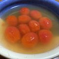 お塩と砂糖's cooksnap of when they made ミニトマトのだし煮.