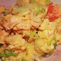 はるパカ's cooksnap of when they made ✽　ねぎ明太の卵和え　✽.
