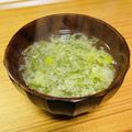 Asato★'s cooksnap of when they made ★生かじめのお味噌汁★.