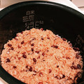 花ちゃんママ♪'s cooksnap of when they made 炊飯器で炊く簡単お赤飯.