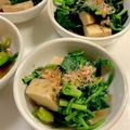 CHISA☆ごはん♪'s cooksnap of when they made ほうれん草と高野豆腐のおひたし.