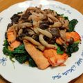 みずほのまま's cooksnap of when they made 鮭ときのこのバターソテー.