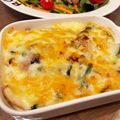 いやんのん＊'s cooksnap of when they made パンのみみグラタン.