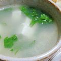 ＪＵＮちゃン's cooksnap of when they made ３分で激ウマ♪セロリの葉の中華スープ.