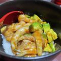 ＠ｎａｍｉ's cooksnap of when they made アボカドとささみで作る！アボささユッケ丼.