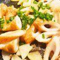 まゆたんだよ's cooksnap of when they made 簡単節約♡パリパリ大根とちくわの炒め煮.