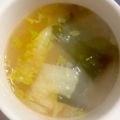 9ma9ma's cooksnap of when they made 白菜とツナのお味噌汁.