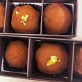 食べるの大好き♪♪'s cooksnap of when they made バレンタインに♪一口サイズの生チョコ大福.