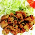 たい⭐️ゆき's cooksnap of when they made 豚ばらブロックで油淋鶏風.