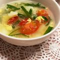 yokon☆'s cooksnap of when they made 子供大好き♪具沢山ニラ玉スープ.