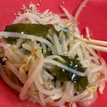 みぽやま's cooksnap of when they made もやしとワカメのナムル.