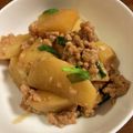 namadu's cooksnap of when they made じゃがいもとにらのそぼろ煮.