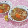 みかかめ's cooksnap of when they made 燃焼野菜たっぷりデトックススープ.